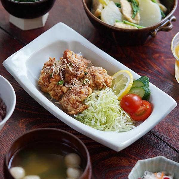 浦富焼 グラタン皿 白磁 鳥取 民藝 陶磁器 日本製 オーブン皿 耐熱