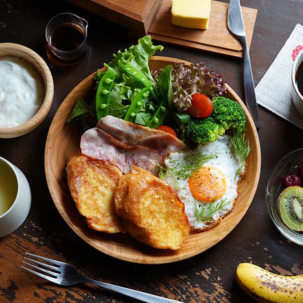 woodpecker 山桜のお皿 L ウッドペッカー 大皿 国産 一枚板 天然木