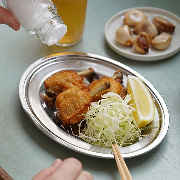 和田助製作所 SW 18-8 平渕 小判皿 8インチ オーバル 昭和 洋食