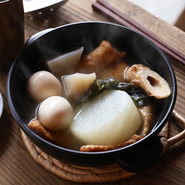 かもしか道具店 直火のラーメン鍋 白/黒 萬古焼 小鍋 ラーメン鉢 日本