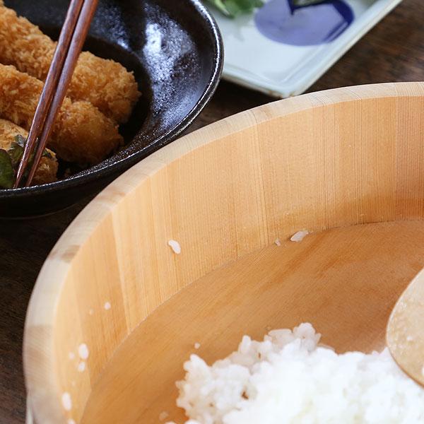 山一 竹箍飯台 36cm 6合 すし桶 飯台 飯切 半切 木曽さわら 国産 日本