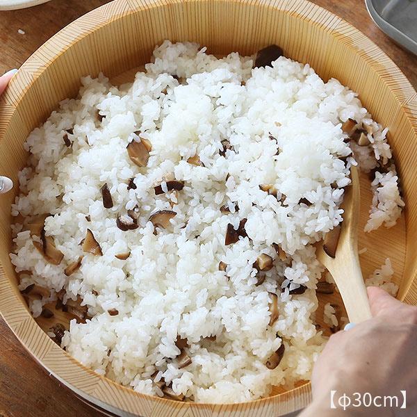 山一 すし飯台 24cm 1合 すし桶 飯台 飯切 半切 木曽さわら 銅箍 国産