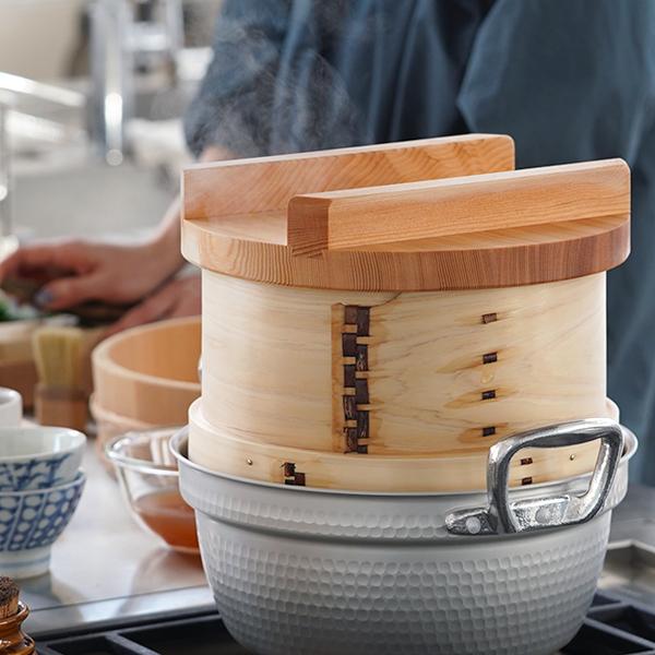 山一 特級和せいろ 24 身 単品 ひのき 蓋なし 国産 蒸籠 ヒノキ 日本製