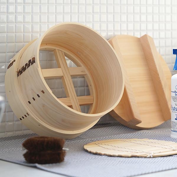 山一 特級和せいろ 24 身 単品 ひのき 蓋なし 国産 蒸籠 ヒノキ 日本製