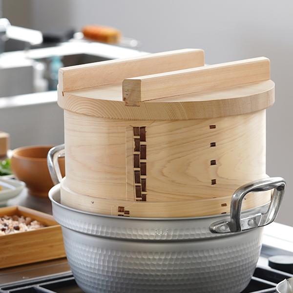 山一 特級和せいろ 27 身 単品 ひのき 蓋なし 国産 蒸籠 ヒノキ 日本製