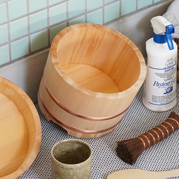 山一 江戸びつ 21cm  4合 おひつ 木曽さわら 木製 国産 日本製の画像