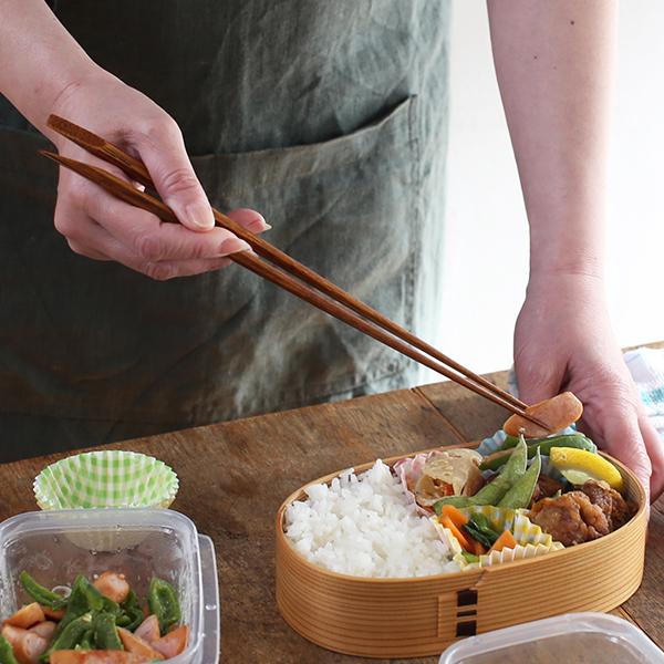 ヤマチク うるし盛付箸 竹製 菜箸 取り箸 先細 漆 キッチンツール 熊本