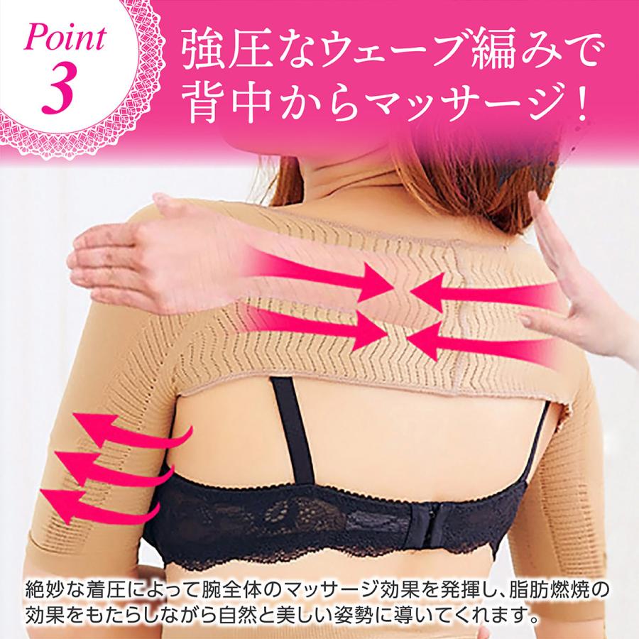 二の腕シェイパー サポーター 二の腕 着圧 引き締め 二の腕痩せ 痩せるグッズ 二の腕を細くする方法 242 猫背矯正ベルト 骨盤ベルト Epona 通販 Yahoo ショッピング