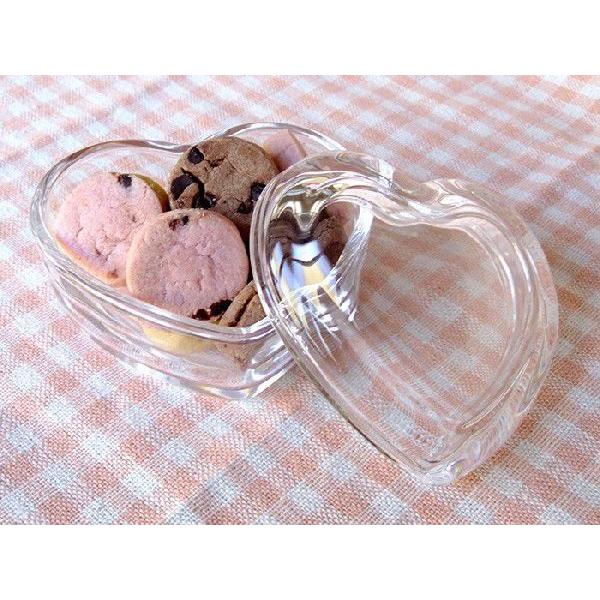 ピンクの花と鳥のハート型小物入れ 壺型 鳥と花のピンク蝶番小物入れ* soracoya