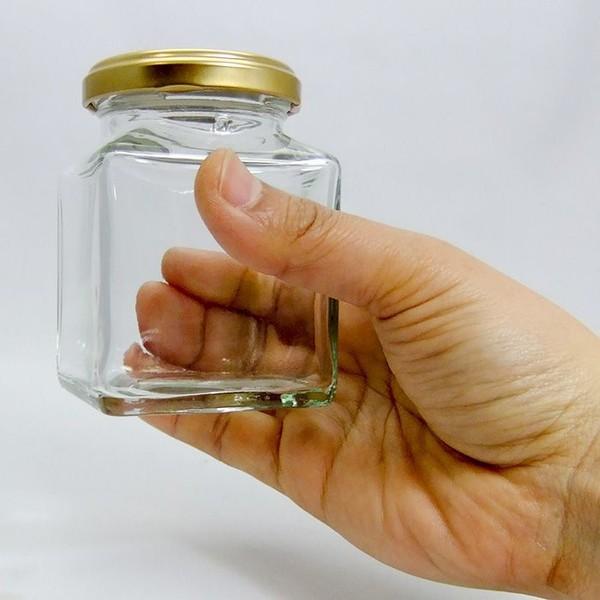 ガラス瓶 ジャム瓶 ガラス保存容器 K180 -48本セット-180ml jam jar