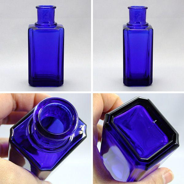 ガラスびんSHOP オリジナルボトル CCR001-CBT コバルトブルー : ガラス