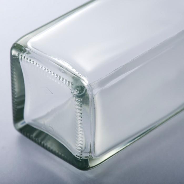 ガラス瓶 ドレッシング瓶 SO-200角A-N 212ml -10本セット