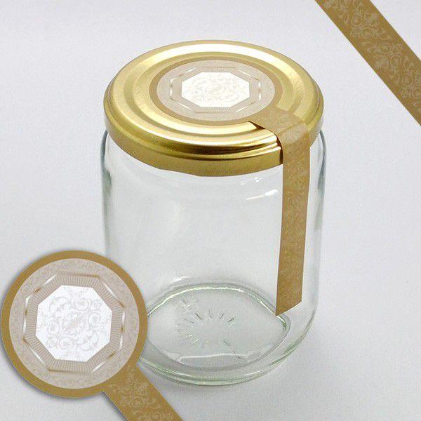 未開封シール B 封緘紙 ジャム瓶等に : ガラスびんSHOP - 通販 - Yahoo