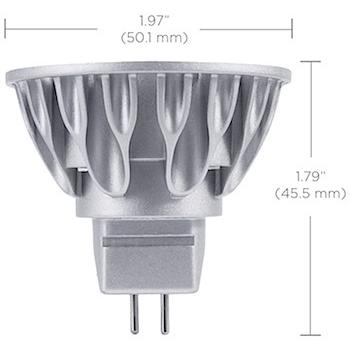 SORAA VIVID 高演色 ハロゲン型 LED ランプ MR16 GU5.3 7.5W 25° / 36° 2700K / 3000K / 4000K / 5000K AC / DC 12V｜garden-fontana｜02