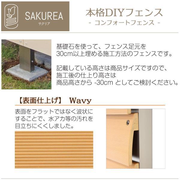 目隠しフェンス (DIYコンフォートフェンス ラウンドルーバー/高 目隠しフェンス (DIYコンフォートフェンス ラウンドルーバー/高