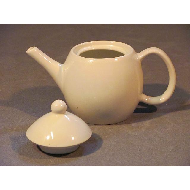 信楽焼き　ティーポット　コーヒーポット　白色　_1