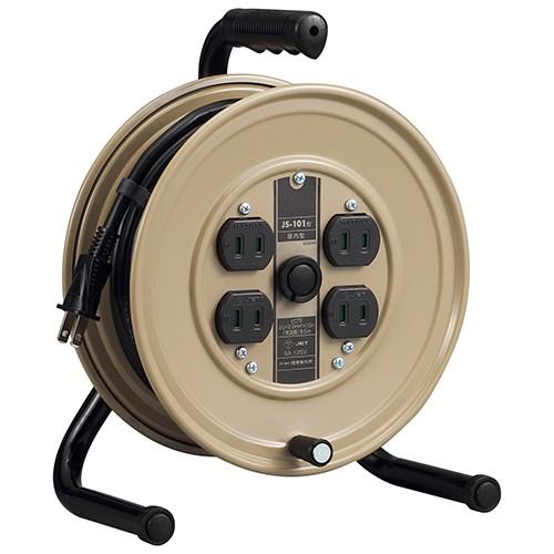 ハタヤ コードリール 15A-10M JS-101 2mvetro ハタヤ コードリール 15A×10m JS-101 : GardenStyle - 通販