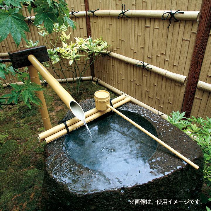 タカショー ひしゃく つくばい かけひ 柄杓 筧 かけい 手水 水琴窟