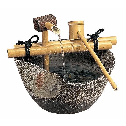 寿山石老人は山水家居玉器工芸品を並べています タカショー 水鉢 室内用 つくばい 和風 陶器 ウォーターガーデン