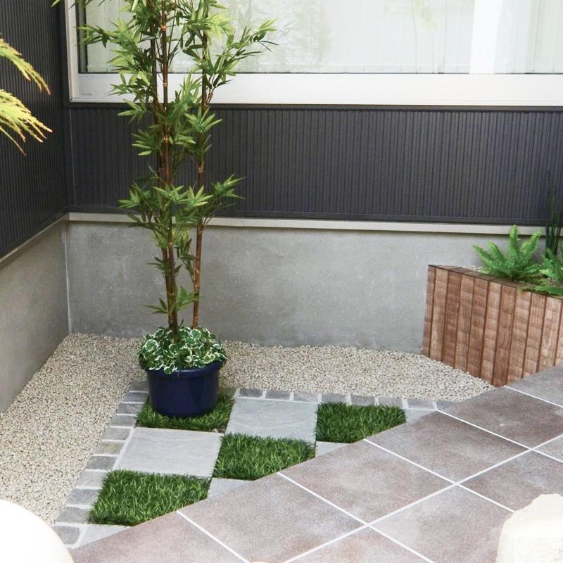 タカショー 人工観葉植物 人工苔 下草 坪庭 造花 施設 オフィス 店舗