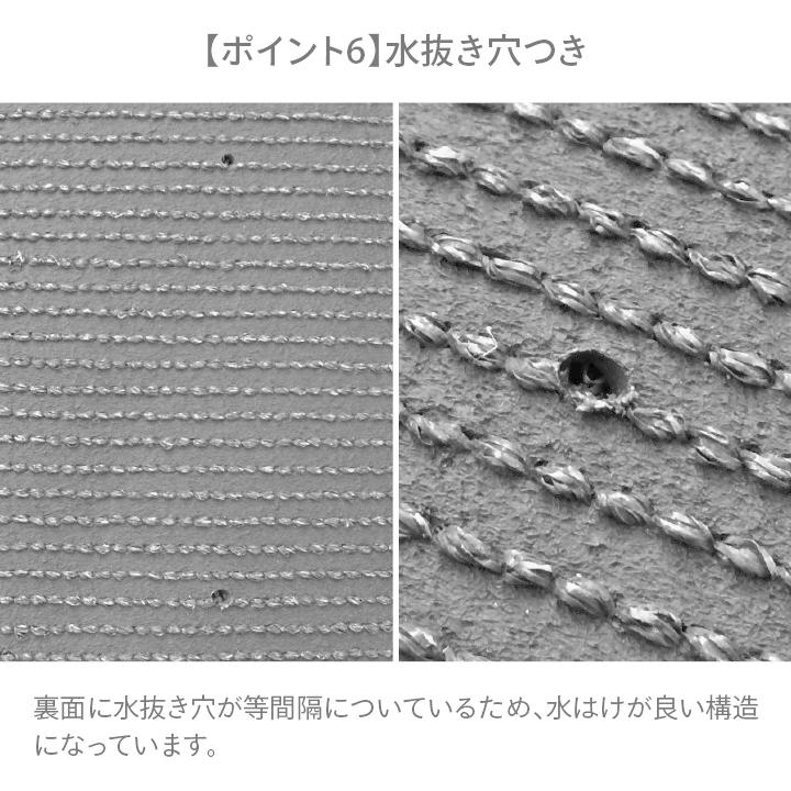 タカショー 人工芝 ロール 屋外 マット 施設 オフィス 店舗 リアル / 透水性人工芝 ショートパイル 1.82×5m /大型の画像