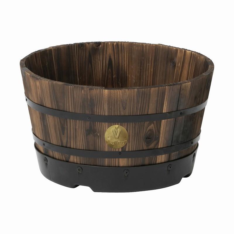 タカショー 鉢 プランター ポット 天然 木 ガーデニング 菜園