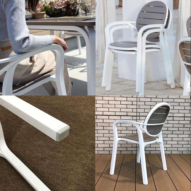 トリルアームチェアー 2脚セットNARDI ナルディ ガーデンチェア トリル