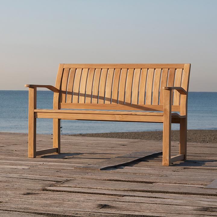 2人掛けベンチ　アクタス取扱　タイル　スペイン　木製　アンティーク　レトロ 2人掛けベンチ アクタス取扱 タイル スペイン 木製 アンティーク