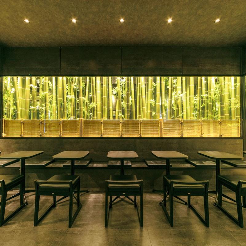タカショー 笹 七夕 飾り 竹 人工観葉植物 業務用 施設 オフィス 店舗 装飾 フェイク グリーン リアル / 青竹1本物 1.8m /中型の画像