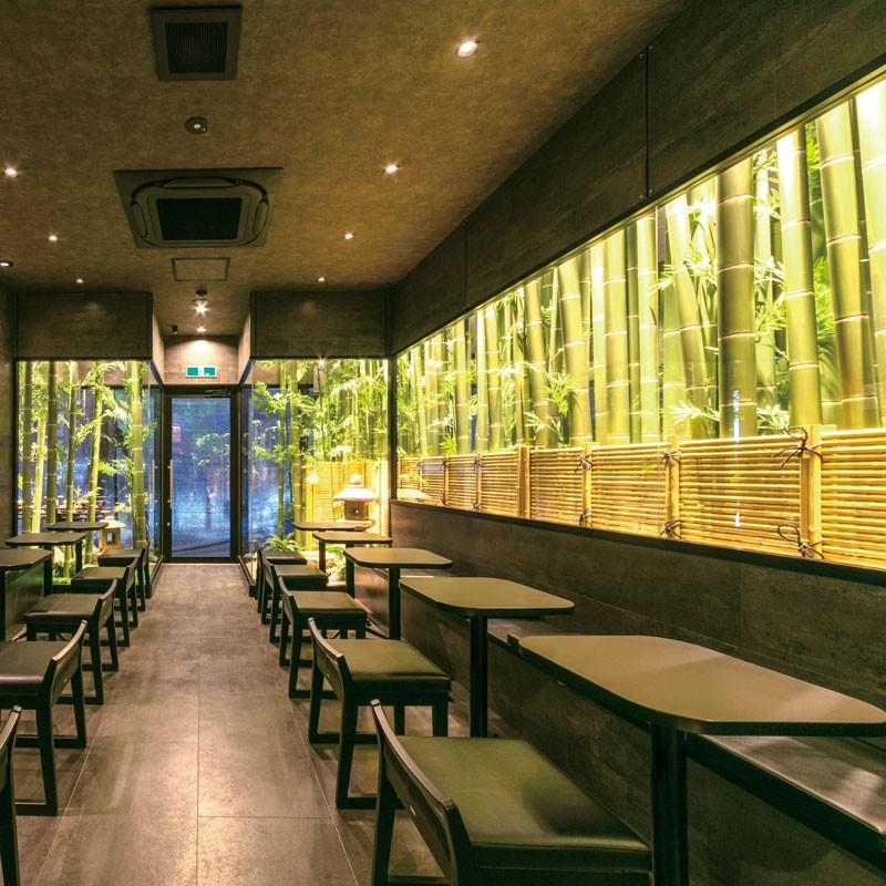 タカショー 笹 七夕 飾り 竹 人工観葉植物 業務用 施設 オフィス 店舗 装飾 フェイク グリーン リアル / 青竹1本物 1.8m /中型の画像