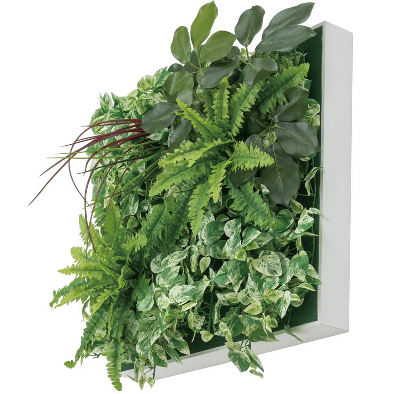 人工観葉植物　壁面緑化　グリーン 人工観葉植物 壁面緑化 グリーン壁壁掛け 触媒加工品 送料無料