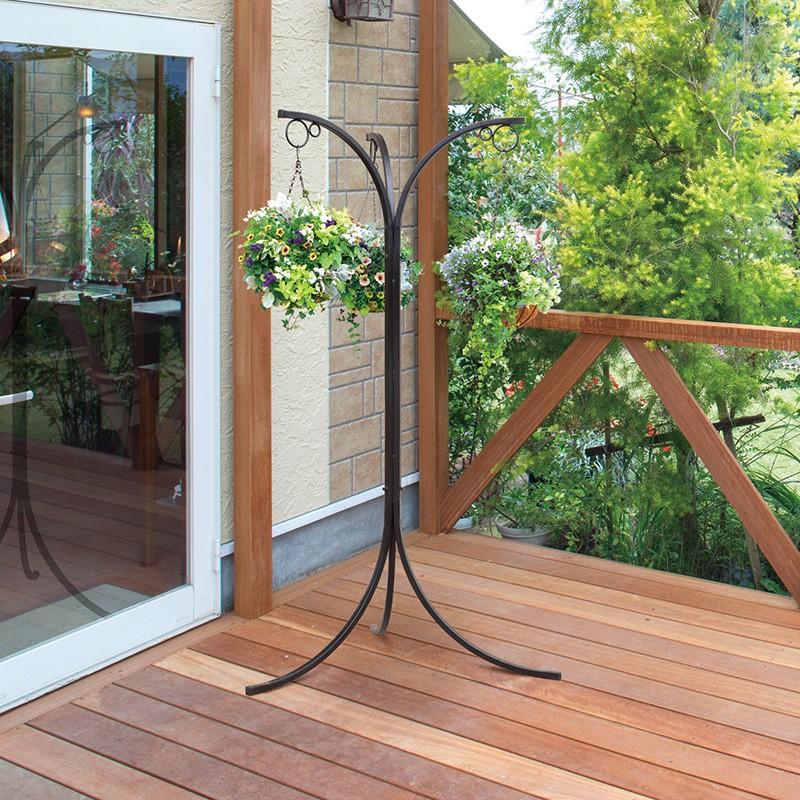 ハンギング スタンド ラック ガーデニング ハンギングツリー M 3個セット タカショー ハンギング スタンド フック ガーデニング