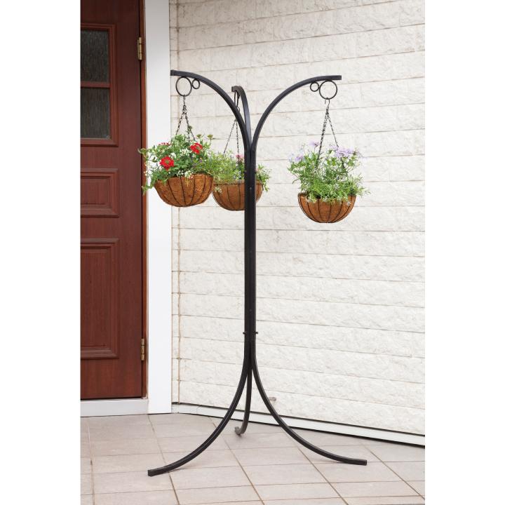 ハンギング スタンド ラック ガーデニング ハンギングツリー M 3個セット タカショー ハンギング スタンド フック ガーデニング
