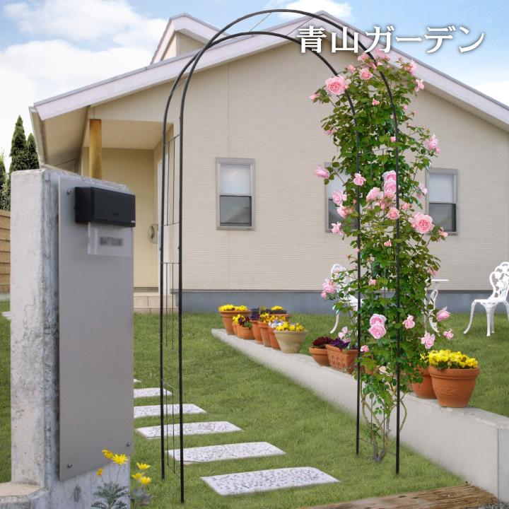 タカショー アーチ バラ クレマチス 誘引 つる性 ガーデニング 庭