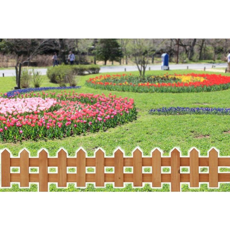 タカショー 花壇 仕切り 囲い フェンス ガーデンエッジ ガーデニング