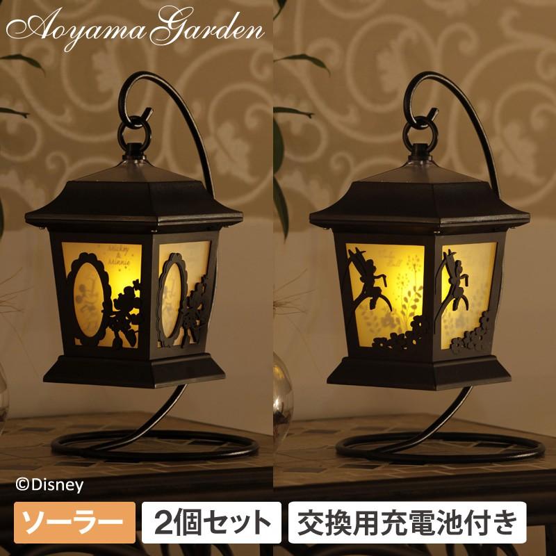 停電 防災 Led ライト ディズニー タカショー ソーラー ランタン ミッキー ミニー ティンカー ベルセット 交換用充電池付き特別セット A 青山ガーデン Paypayモール店 通販 Paypayモール