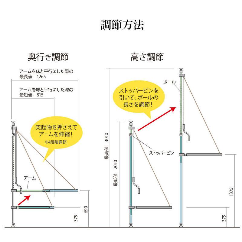 日よけ 雨よけ 撥水 紫外線 UV カット 目隠し 目かくし タカショー つっぱり式 / クールサマーオーニング ウォーターガード ベージュ 3000 /中型｜garden｜11