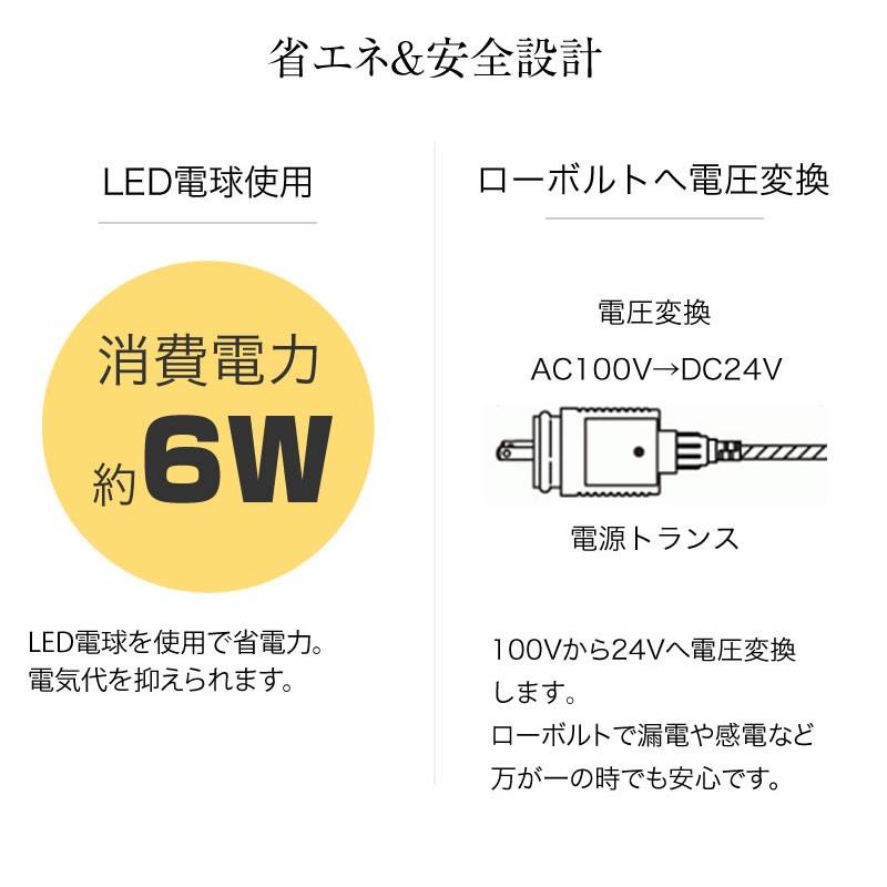 タカショー アウトレット イルミネーション 屋外 LED ライト クリスマス 電飾 / イルミネーション ストレート 200球 マルチ /小型 | タカショー | 03