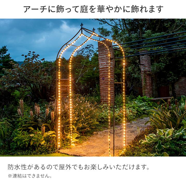 タカショー イルミネーションライト 屋外 LED 屋内 ガーデンライト コンセント / 彩プレミアム フェアリーストリングスライト 108球 /小型 | タカショー | 04