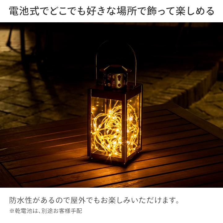 タカショー イルミネーションライト 屋外 LED 屋内 電池式 ガーデン