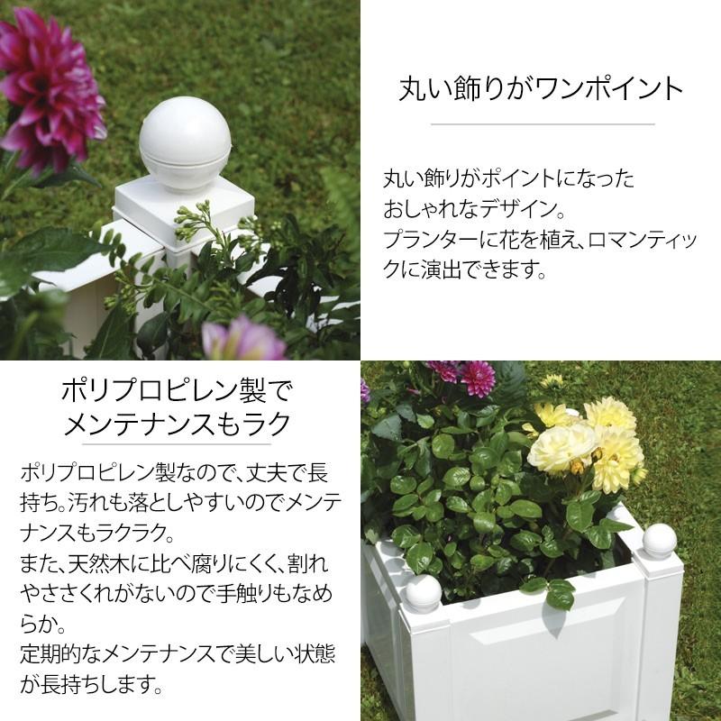 値引きする 鉢 プランター ポット ガーデニング 菜園 寄せ植え タカショー スクエアプランター ホワイト グレー A 本店は Nicmosul Org