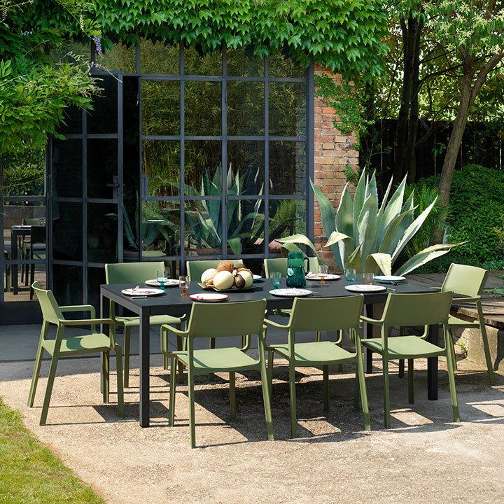 タカショー 爆買 NARDI テーブル 机 屋外 家具 ファニチャー