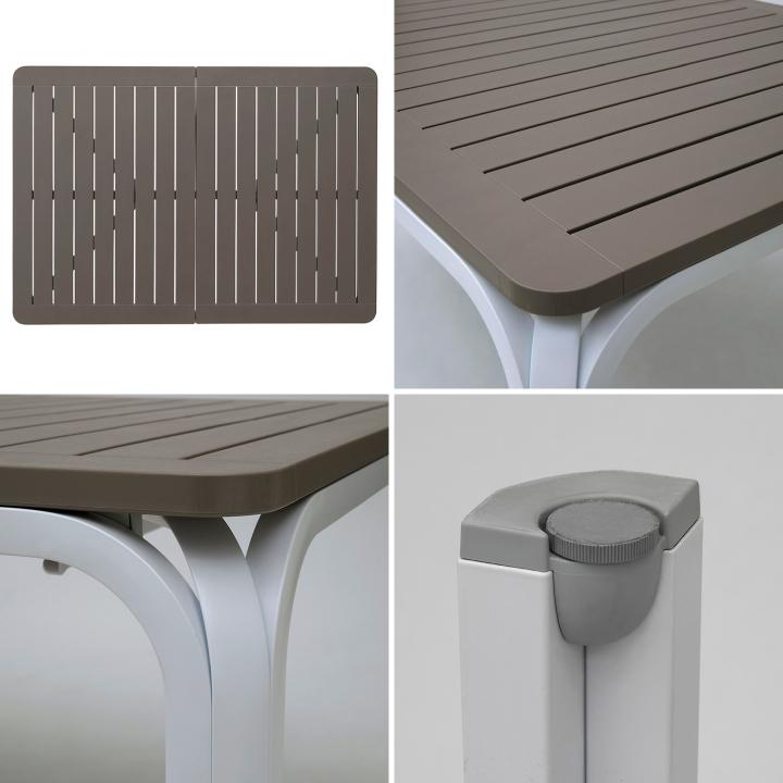 タカショー NARDI テーブル イス セット 机 椅子 チェア 屋外 家具