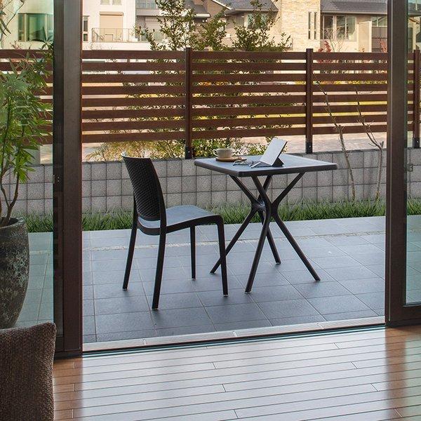 タカショー テーブルセット 屋外 ファニチャー ラタン ガーデン