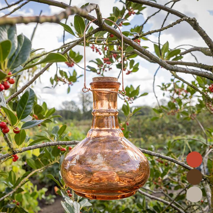 タカショー 虫除け 虫よけ ガーデニング GARDEN STORY Series / 蜂トラップ ハンギング Earth Orange Earth Brown Earth Gray /小型（Yahoo!・青山ガーデン ヤフー店）