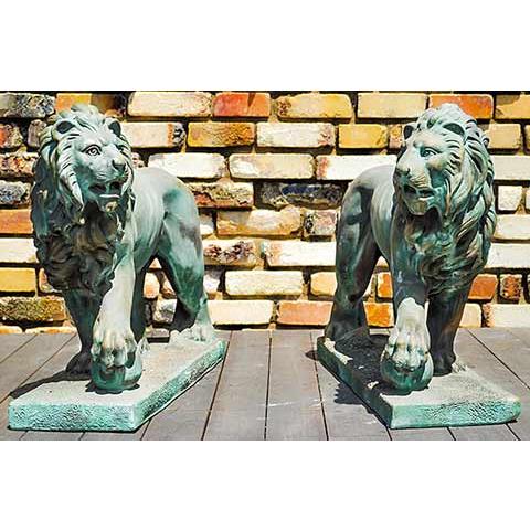 イタリア製動物石像（ガーデンオーナメント） ドッカーレ宮の