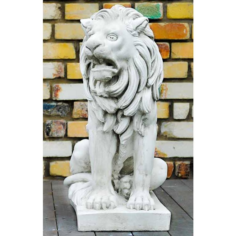 イタリア製動物石像（ガーデンオーナメント） エステ家のライオン（右） （１体での販売） Art.605 PapiniAgostino