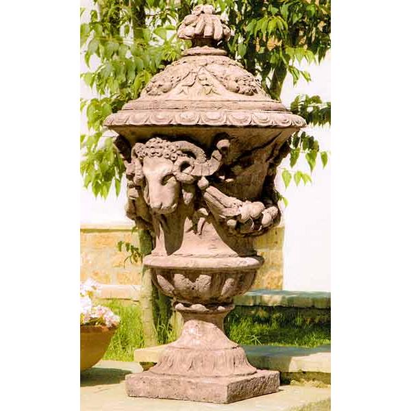 イタリア製人造マーブルプランター 花鉢ディオクレツィアーノ Cod.14 212 Italgarden 花鉢 優勝杯型 イタルガーデン社 花、ガーデニング-花瓶台、フラワースタンド
