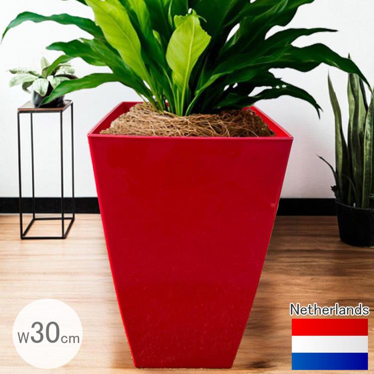 オランダ製デザインプランター ミラノ-E ダイヤモンド □30cm H55cm 10 