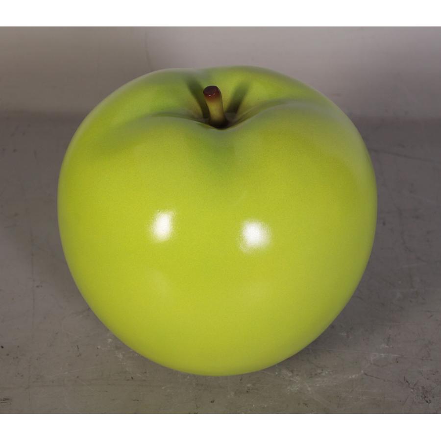 リアル 青 りんご 25cm カラフル 果物 くだもの リンゴ 食品サンプル